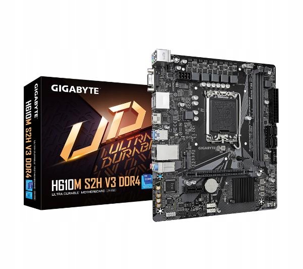 Základná doska Gigabyte H610M S2H V3 DDR4 micro ATX, pätica Intel 1700, 2x DDR4