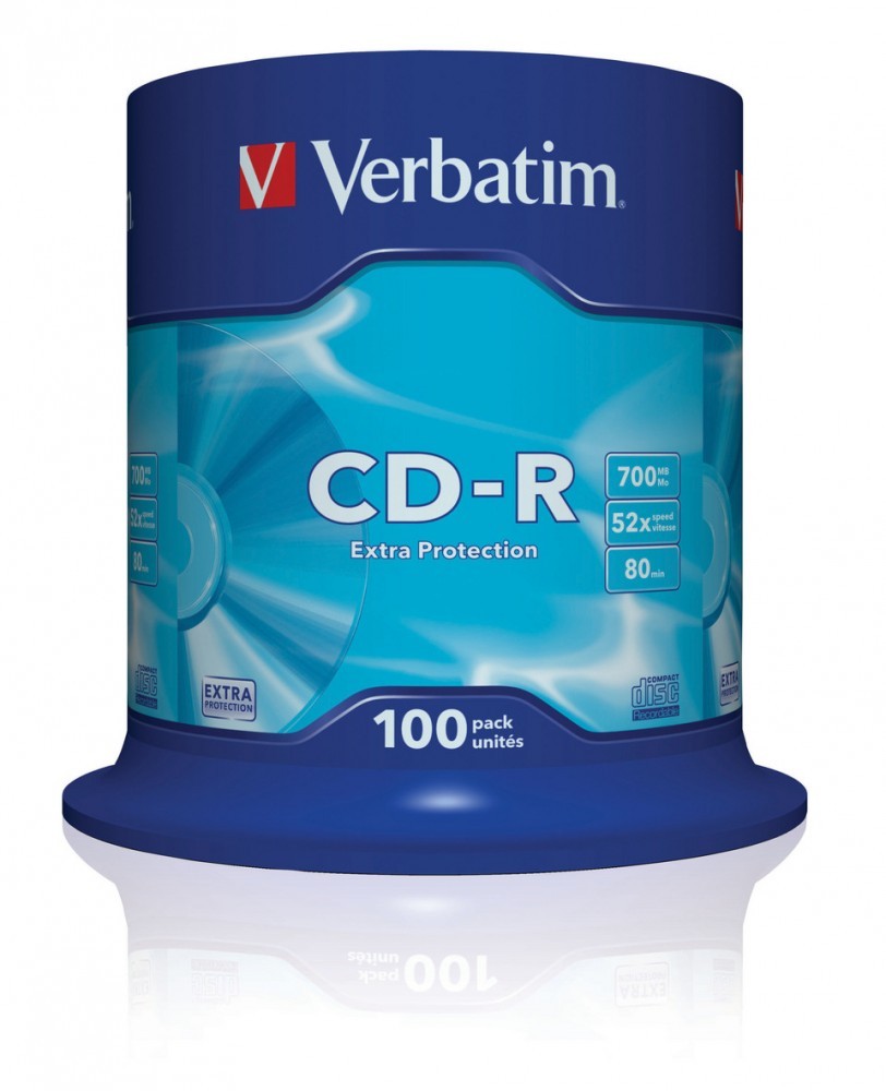 Verbatim CD-R 700MB 100 ks.