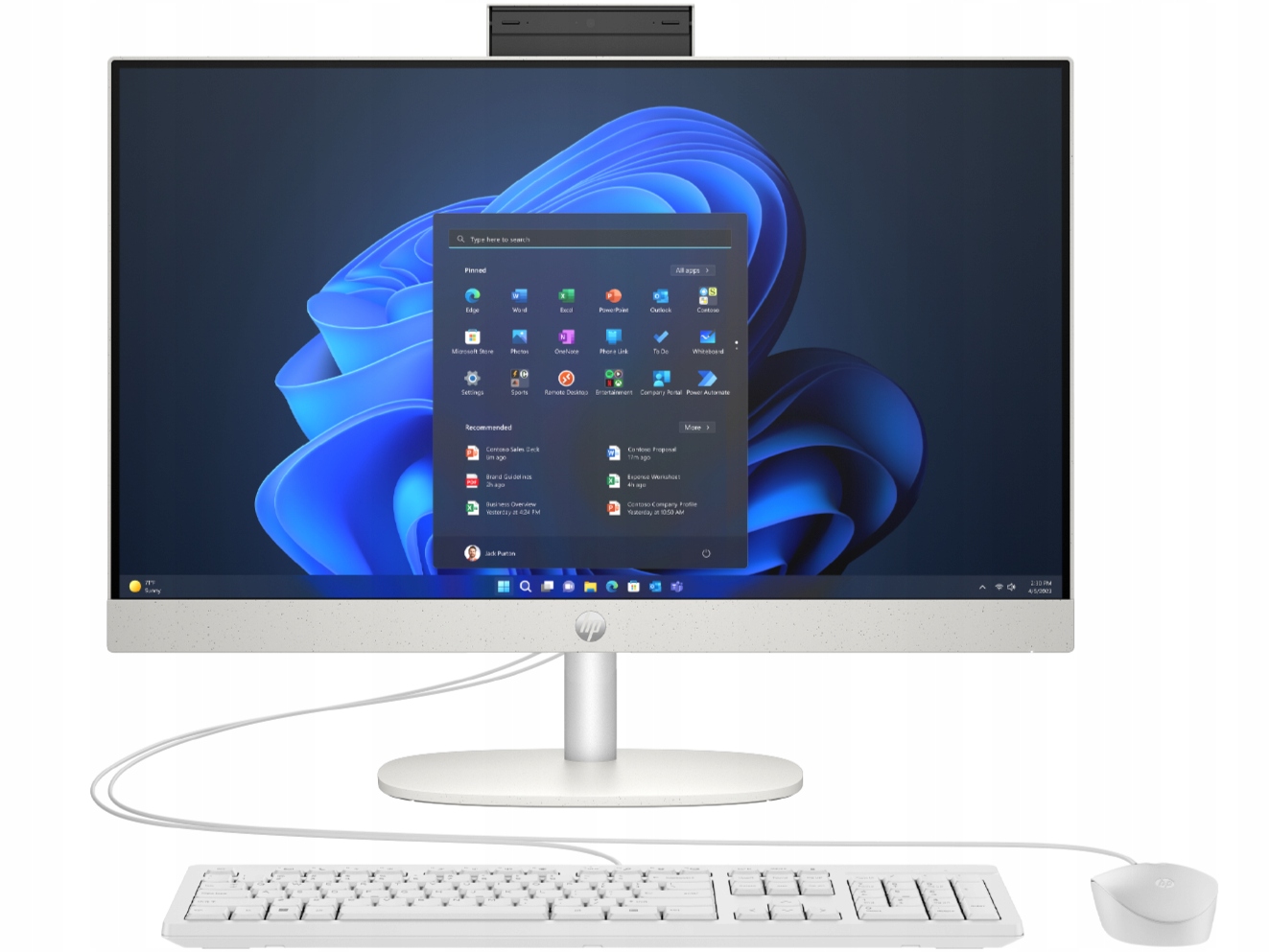 Multifunkčný počítač HP ProOne 240 G10 i5-1335U 23,8" FHD 16GB 512SSD W11Pro