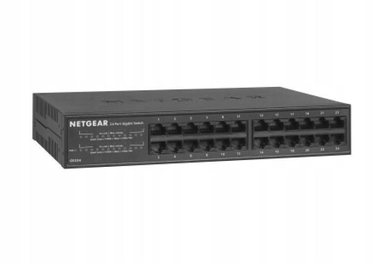 Prepínač Netgear GS324 24xGE