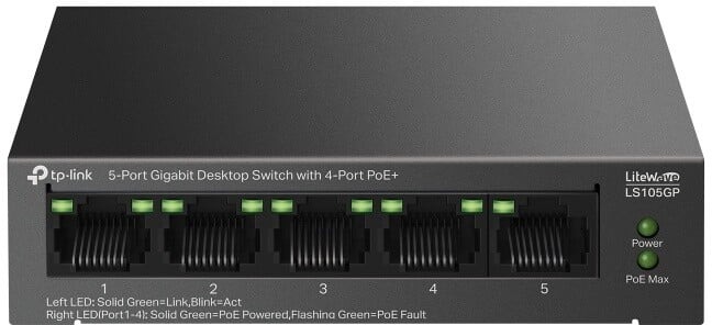 Prepínač TP-LINK LS105GP