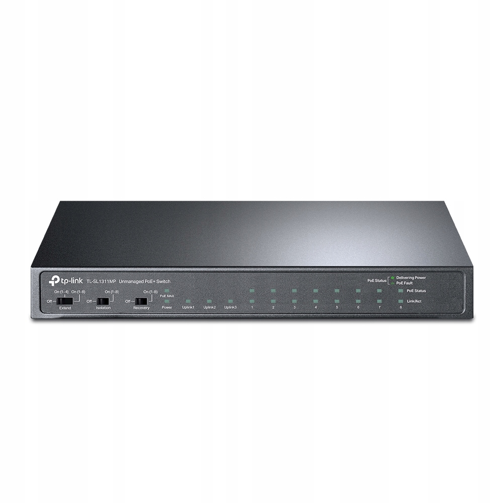 Prepínač TP-Link TL-SL1311MP čierny