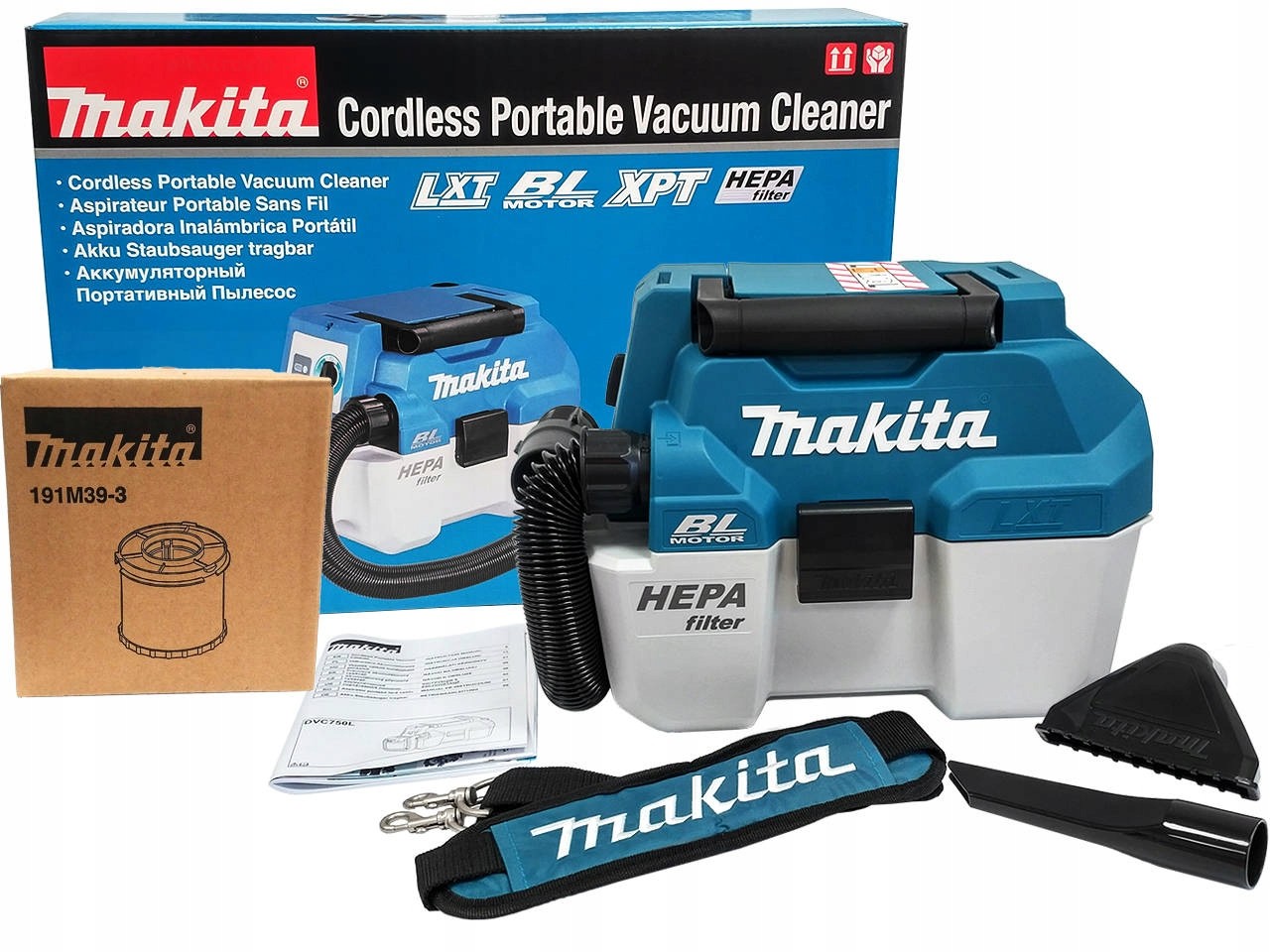 Priemyselný vysávač Makita DVC750LZX1 50W