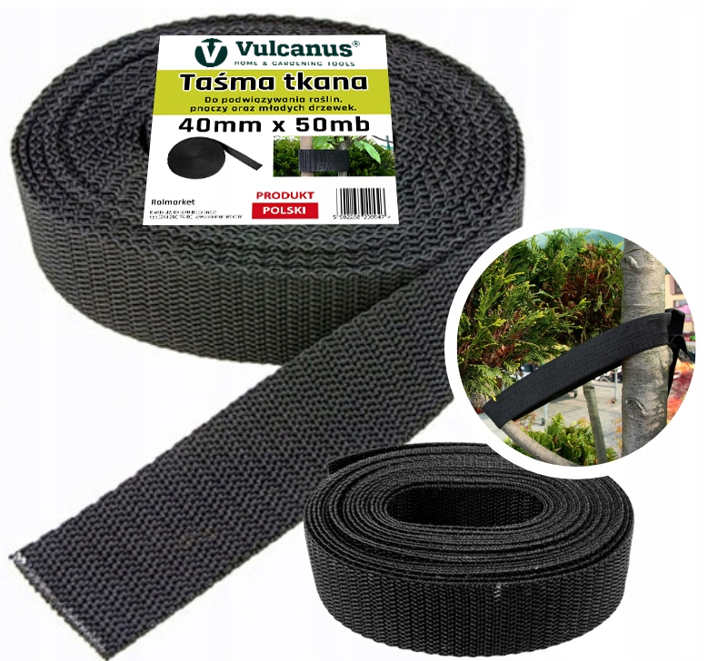 Páska na upevňovanie stromov a kríkov 4 cm x 50 m, hrubá