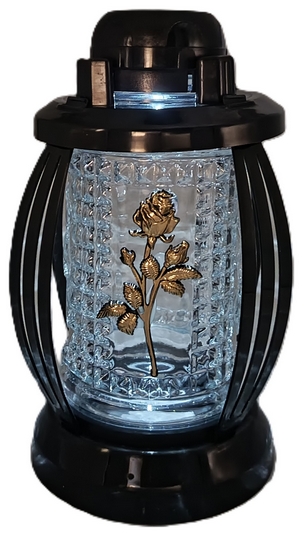 Solárny Lampáš PRIMA 3 LED na Hrob - Elegantný a Ekologický