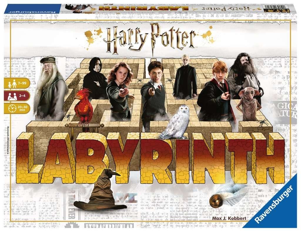 Spoločenská hra Ravensburger Harry Potter Labyrinth pre 2 – 4 hráčov