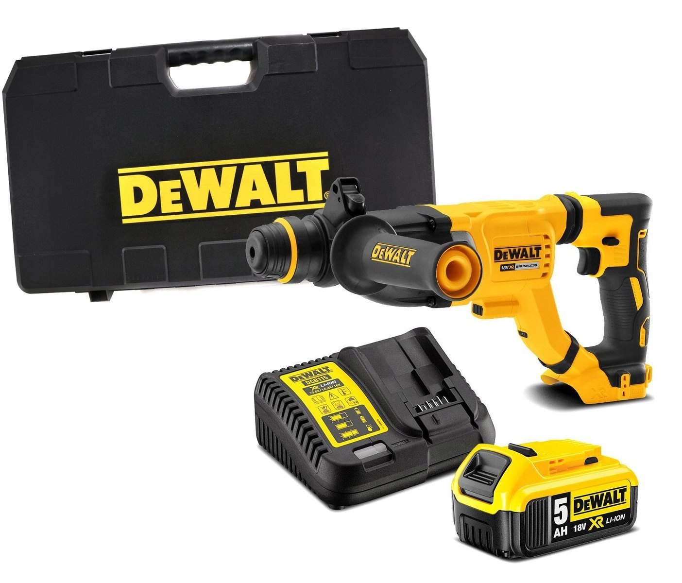 DeWalt 3 J 600 W 18 V akumulátorové SDS-Plus kladivo