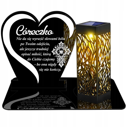 Solárny LED Znicz PREMIUM XL - Ekologická Večná Lampa