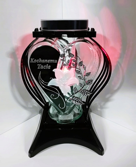 Exkluzívny solárny lampáš 2v1 pre milovaného otca s eleganciou a trvanlivosťou