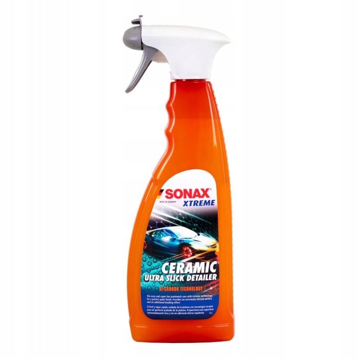 SONAX Xtreme Ceramic Ultra Slick Detailer 750 ml – ultra klzký povlak a hydrofóbna ochrana laku až 6 týždňov