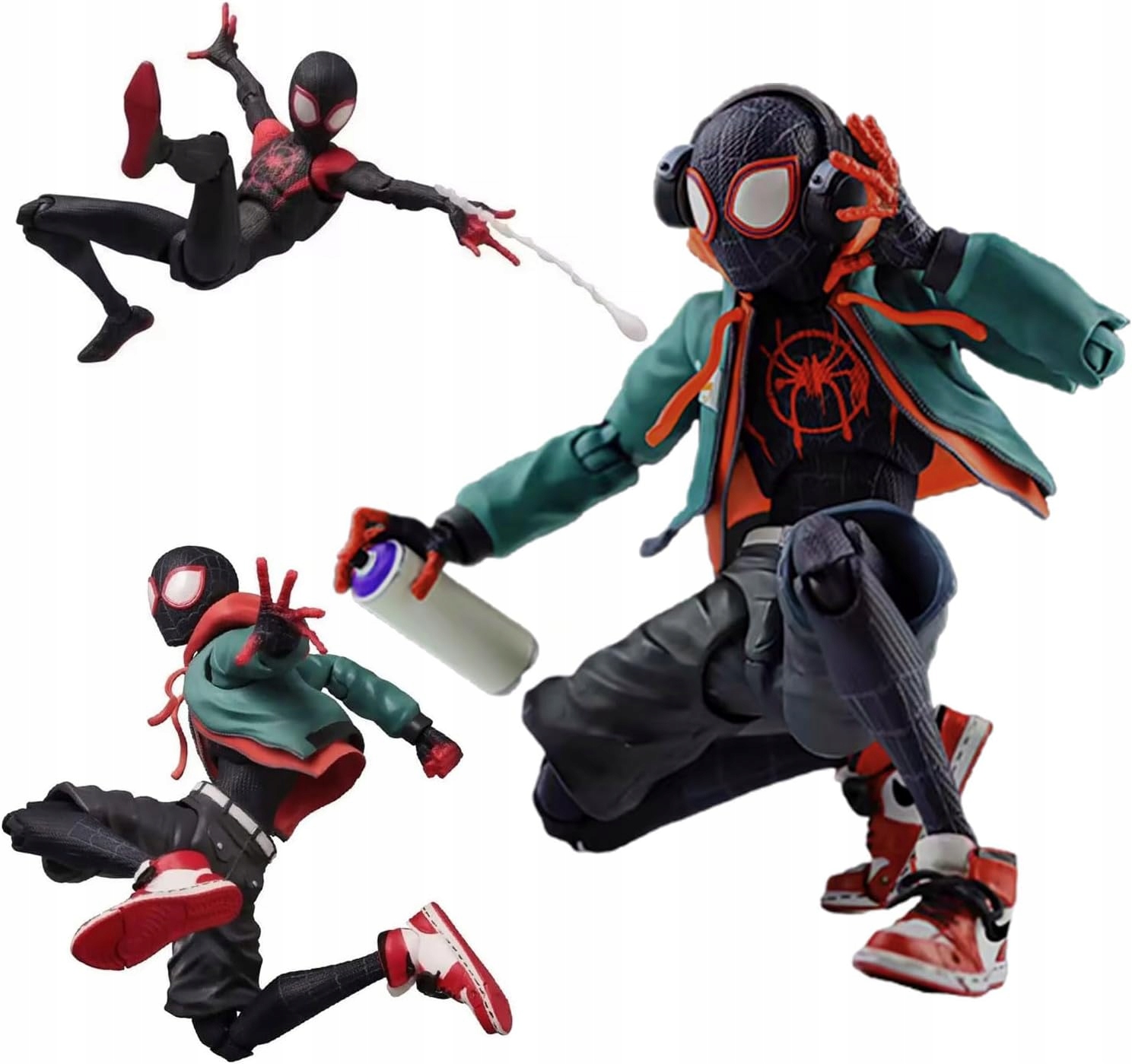 POSTAVA SPIDER-MANA MILES MORALES AKCIA SPIDERMAN POHYBLIVÉ POSTAVY