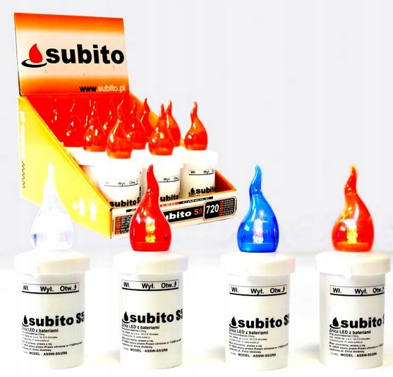 Elektrická vložka SUBITO 1, Trvanie svietenia až 30 dní