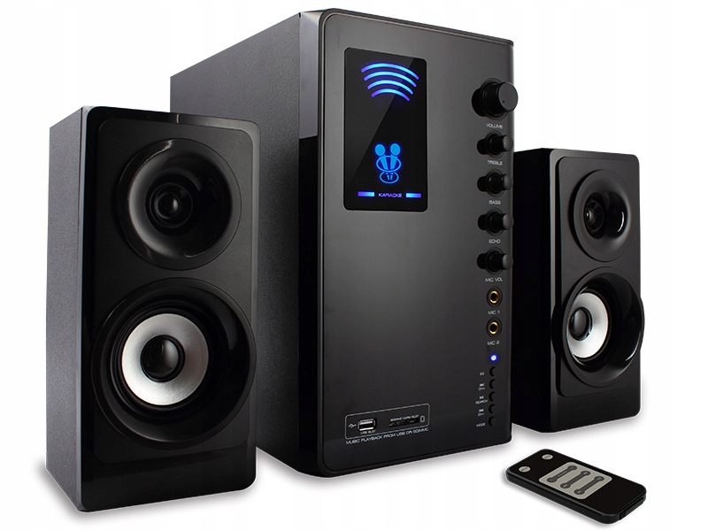 Reproduktory 2.1 Tracer Tumba 35W, čierne