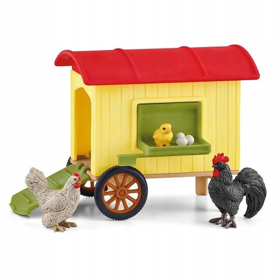 Schleich Farm World Prenosný kurník 42572