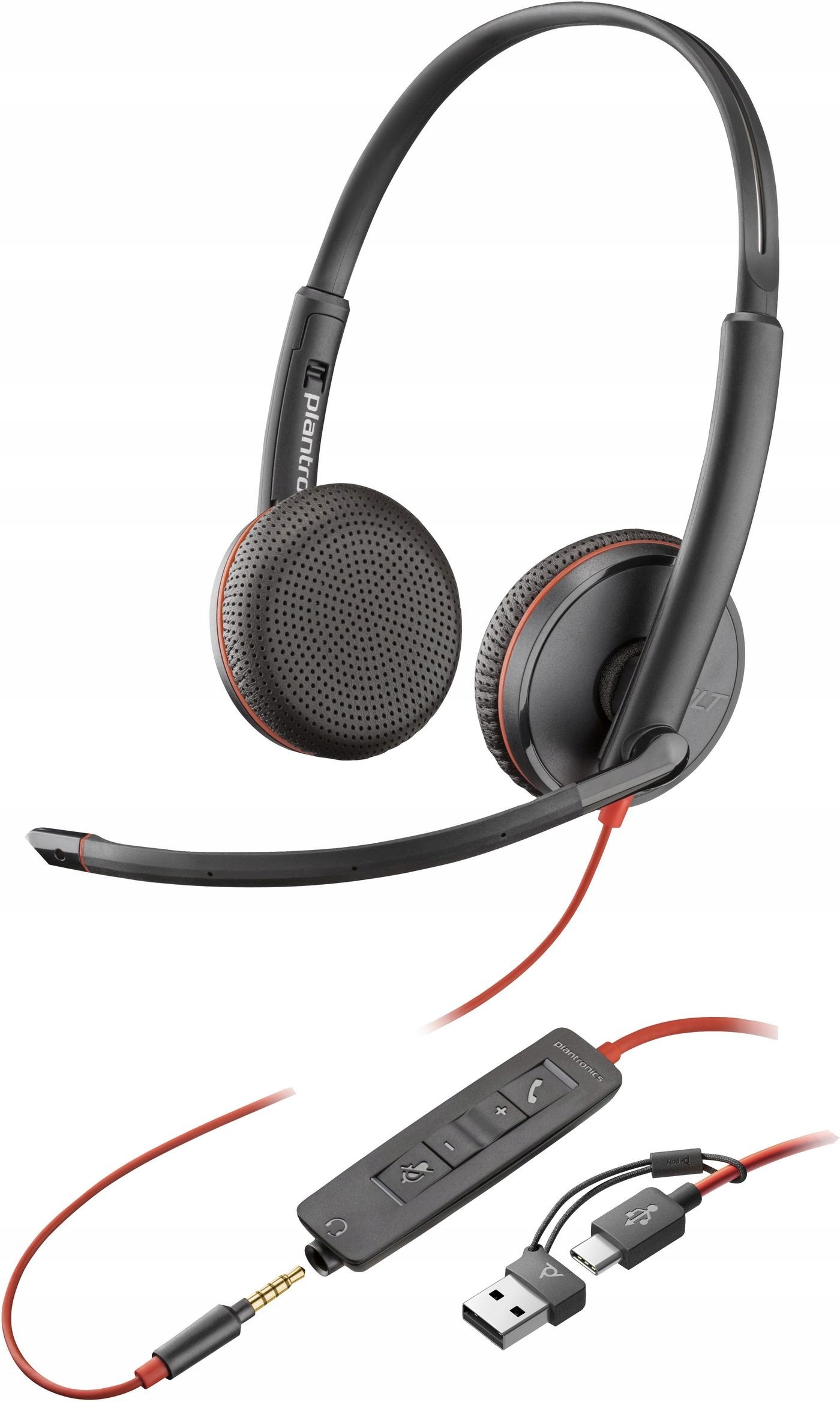 Slúchadlá cez uši HP Blackwire 3225