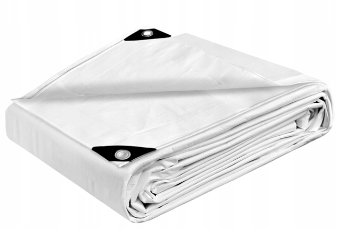 STARPYNG-140g/m² Biela Plachta 4m x 5m, Vodotesná s UV Ochranou