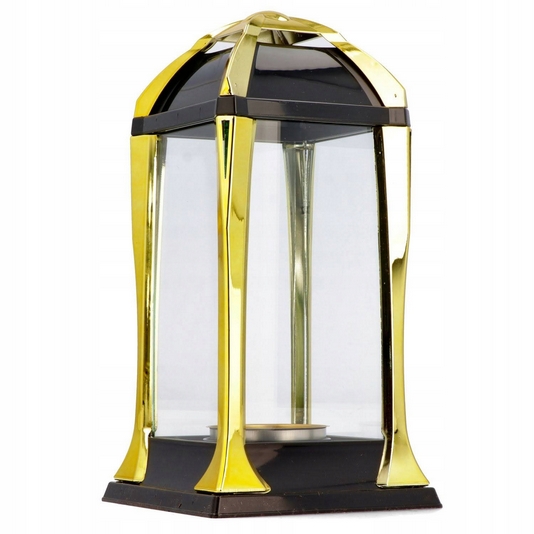 Zlatý lampáš K-21 Dubaj - Elegancia a moderný dizajn pre pamätné miesta