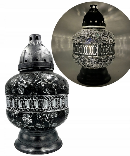 Ručne vyrobená moderná mozaiková lampa - odolná a elegantná
