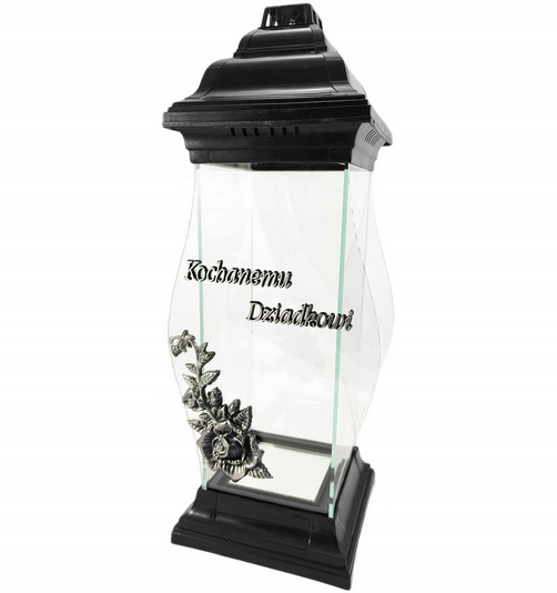 Elegantný lampion BOLONIA s nápisom "Kochanemu Dziadkowi" pre Deň starých otcov