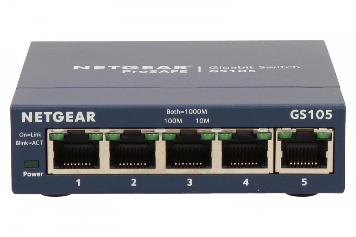 5-portový prepínač Netgear GS105GE