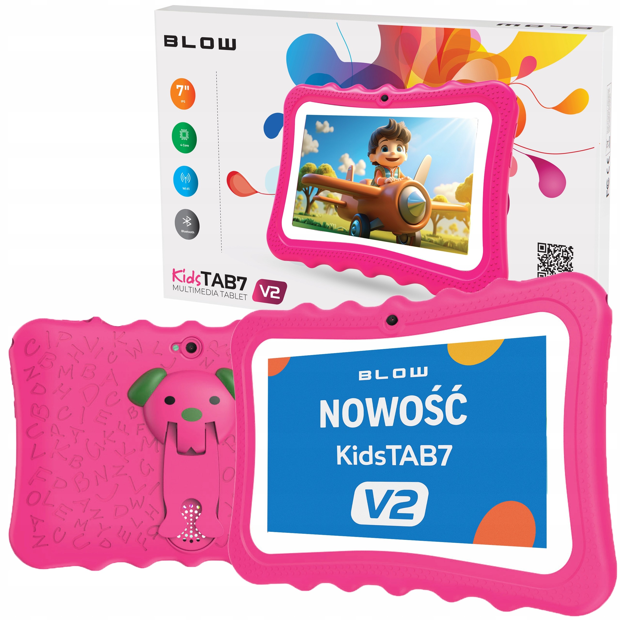 Tablet Blow KidsTAB7 7" 4GB / 32GB ružový