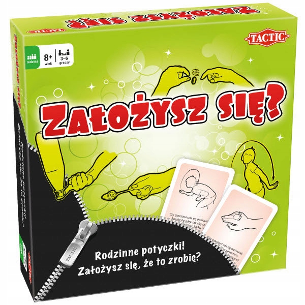 Rodinná spoločenská hra Stavíš sa? od Tactic