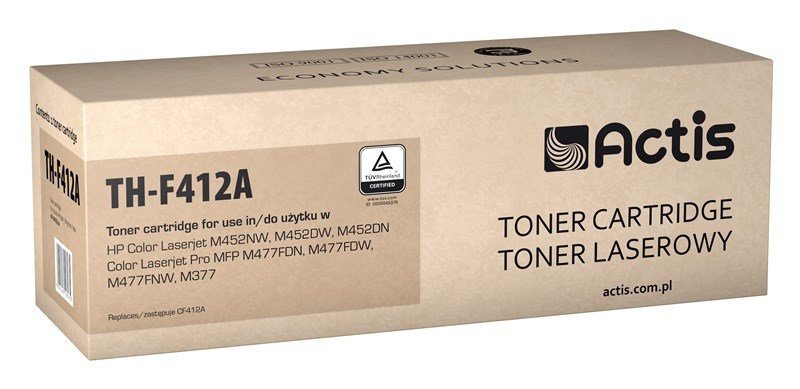 Toner Actis TH-F412A, HP 410A, CF412A, žltý, 2300 strán