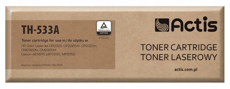 Toner Actis pre HP červený (purpurový)