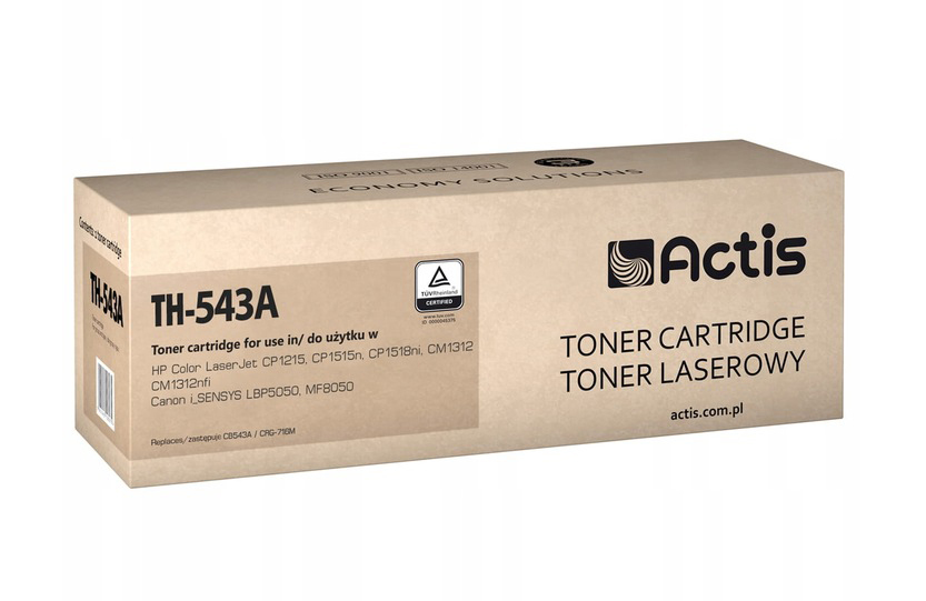 Toner Actis pre HP TH-543A červený (purpurový)