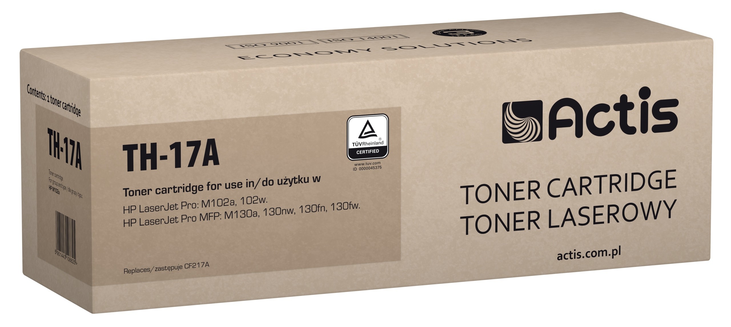 Toner Actis pre HP TH-17A čierny