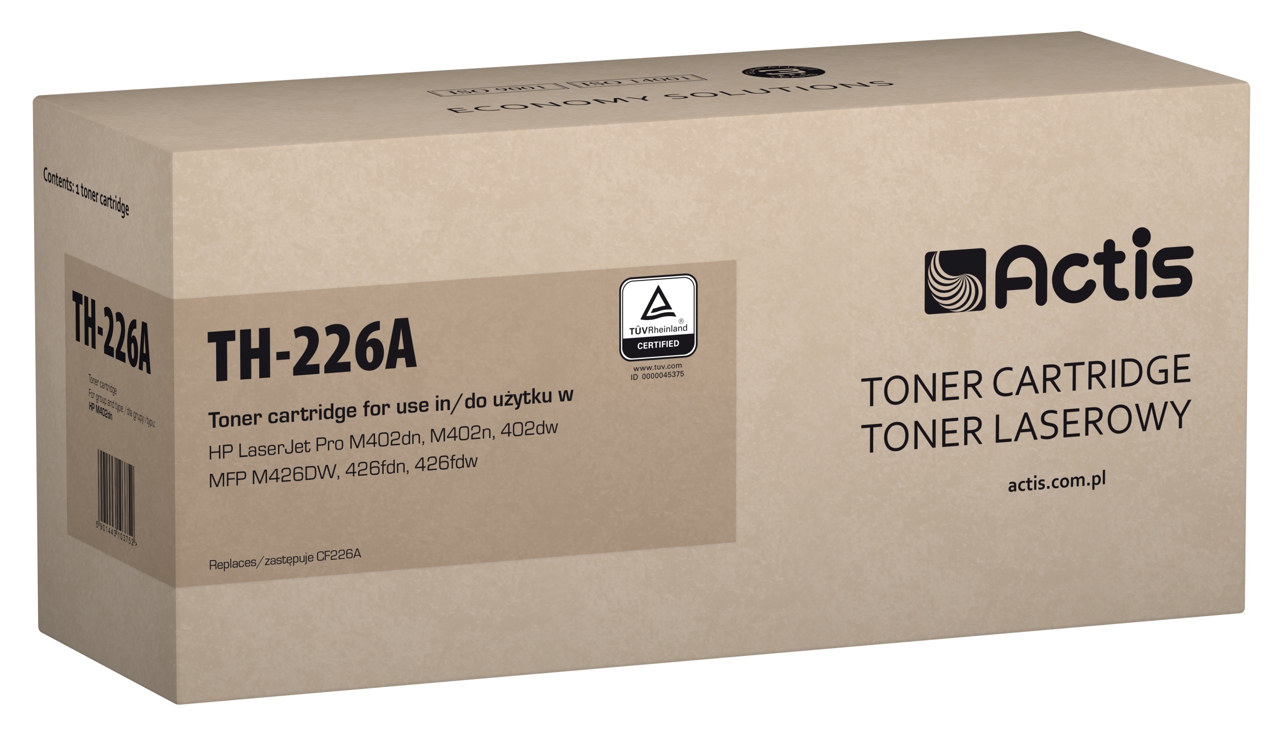 Toner Actis TH-226A pre HP čierny