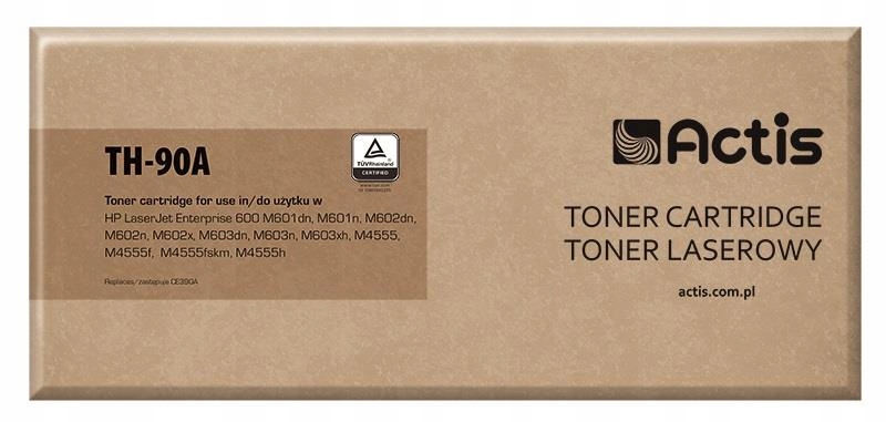 NÁHRADNÝ TONER ACTIS PRE HP CE390A LJ M601/M4555 Čierna 10 000 strán