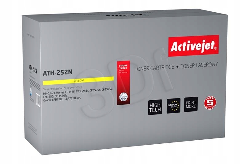 Aktívny toner pre HP ATH-252N žltý (žltý)