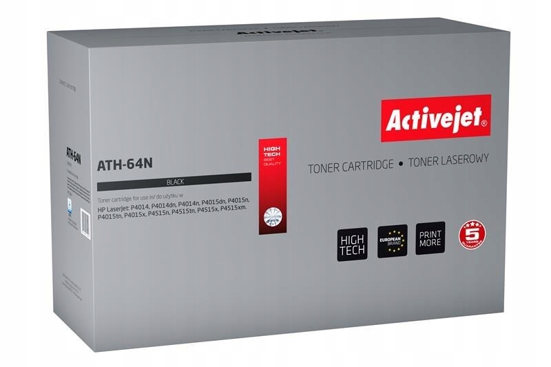 Toner Active Jet pre HP ATH-64N čierny (čierny)