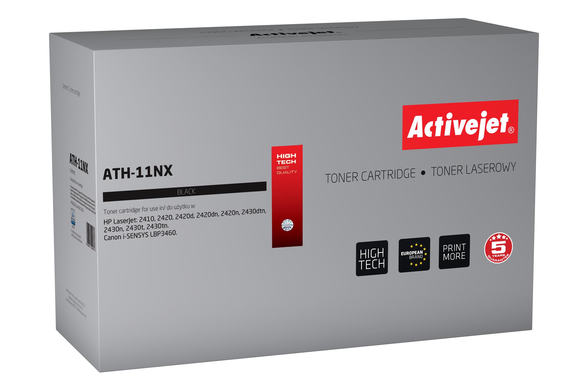 Toner ActiveJet pre HP ATH-11NX čierny (čierny)
