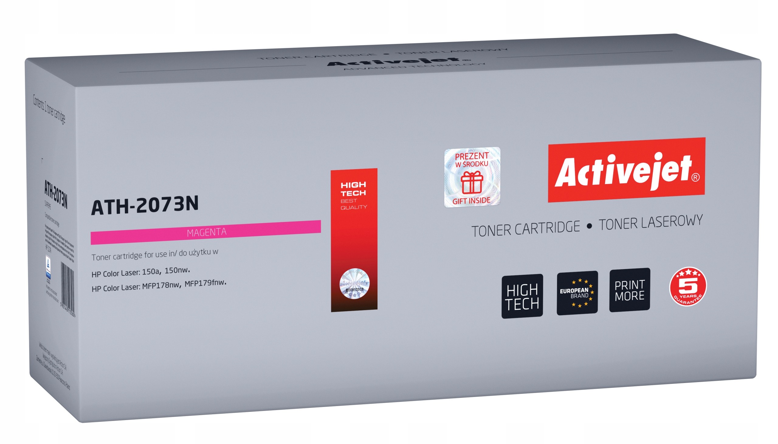 Toner ActiveJet pre HP ATH-2073N červený (purpurový)