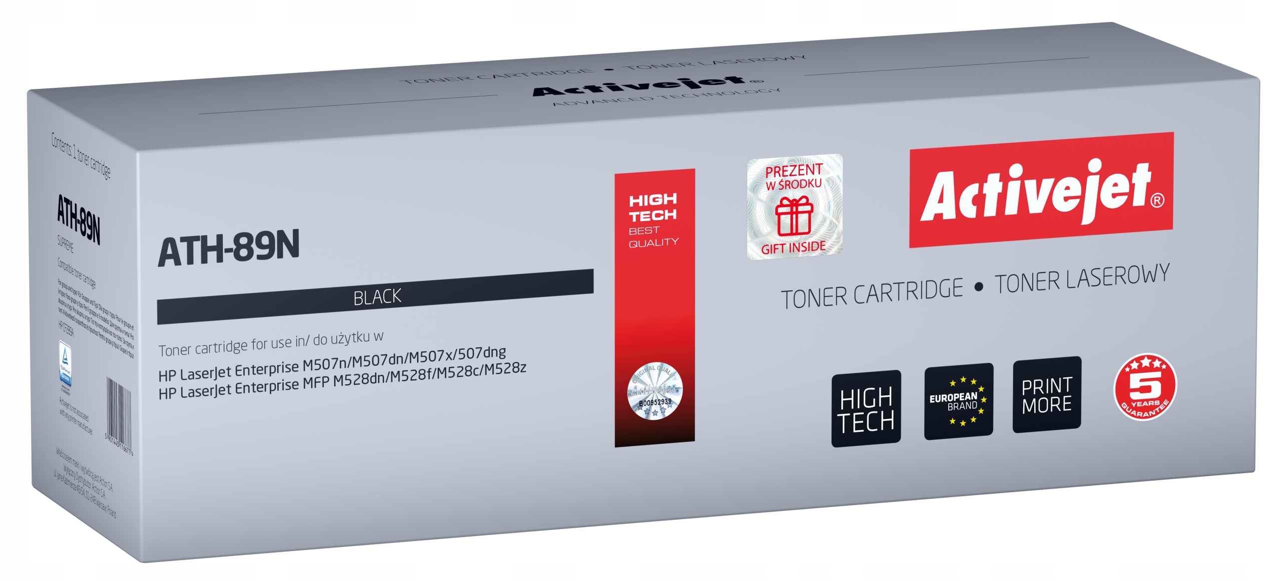 Toner ActiveJet pre HP ATH-89N čierny (čierny)