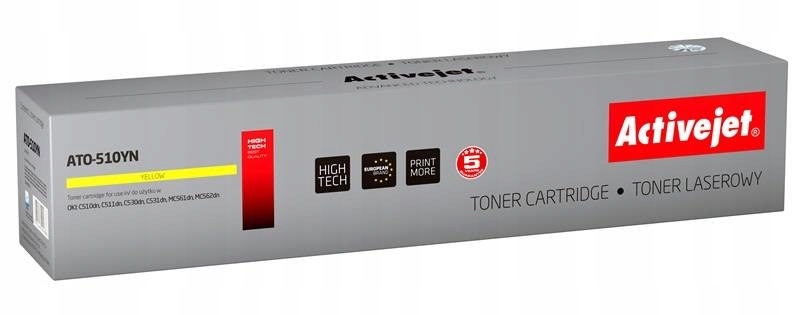 Toner ActiveJet pre OKI ATO-510YN žltý (žltý)