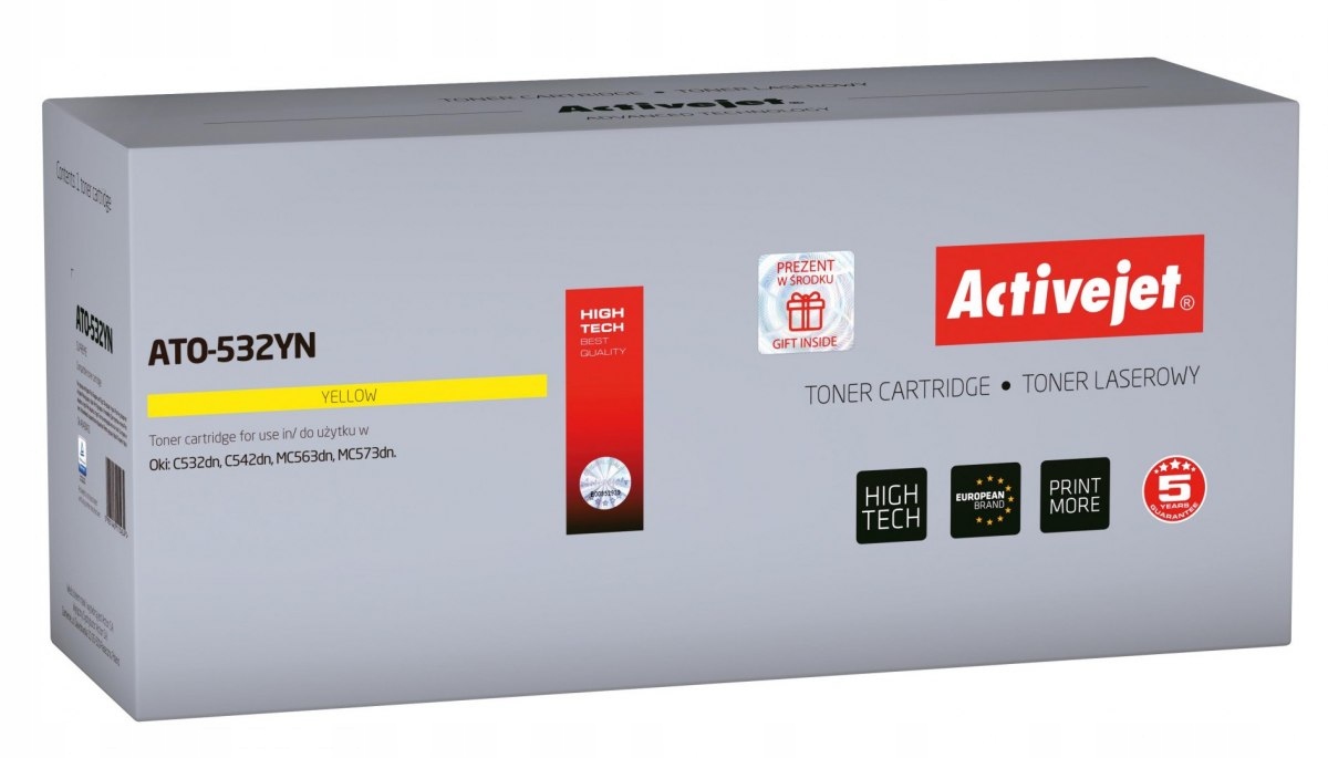 Toner ActiveJet pre OKI ATO-532YN žltý (žltý)
