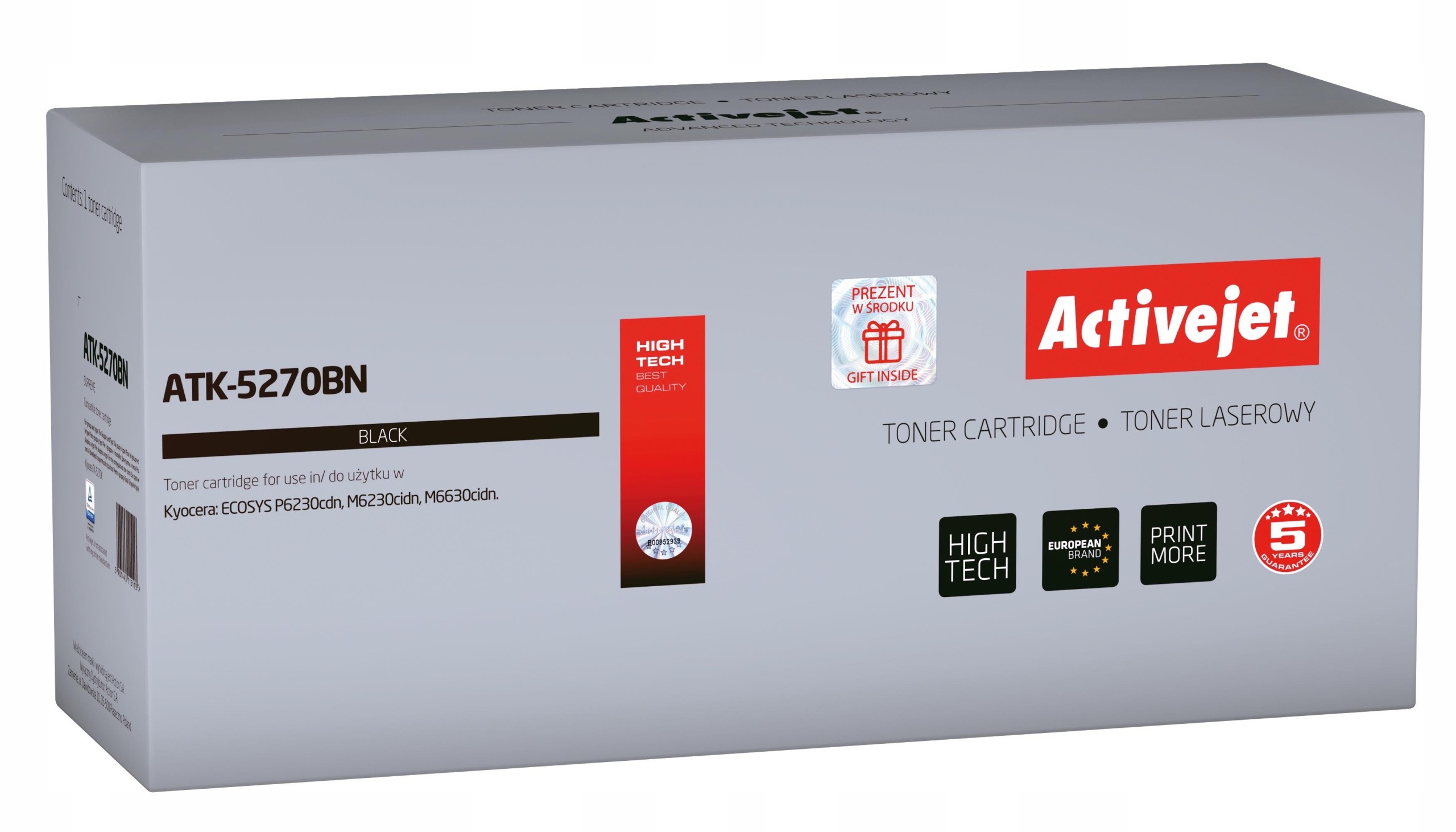 Toner ActiveJet pre Kyocera ATK-5270BN čierny