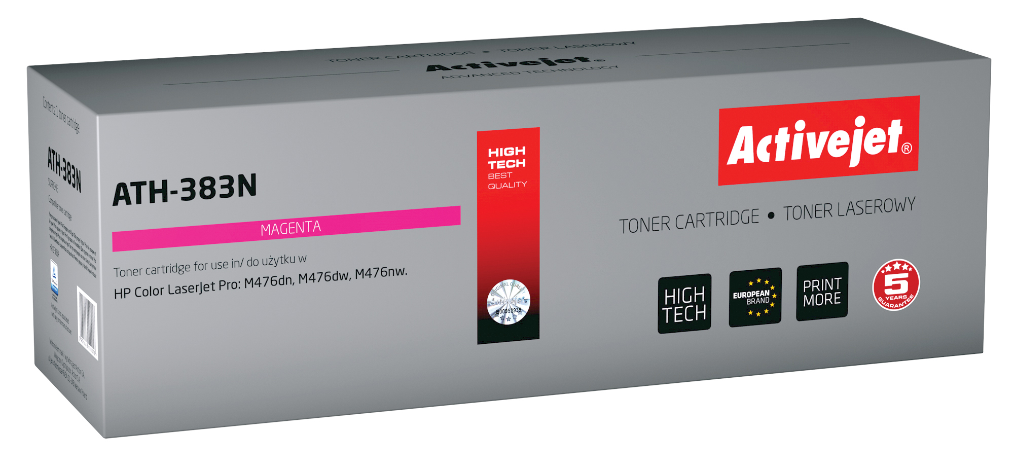 Toner ActiveJet pre HP ATH-383N červený (purpurový)