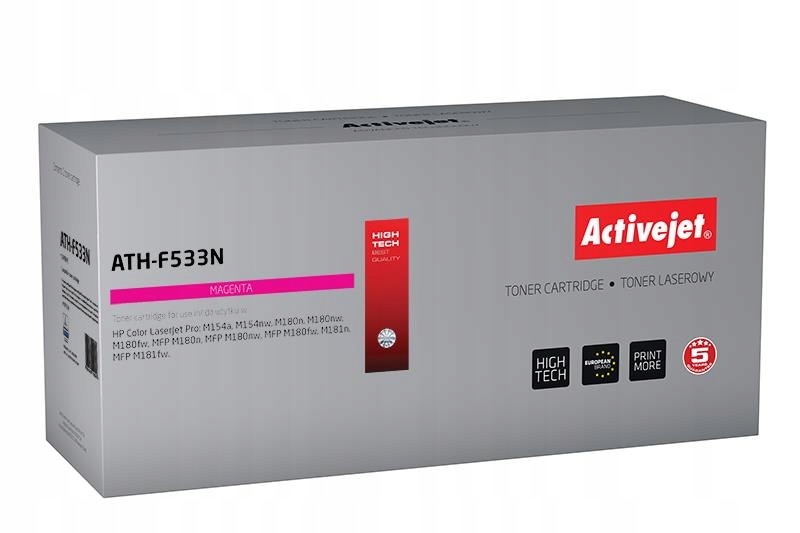 Toner ActiveJet pre HP ATH-F533N červený (purpurový)