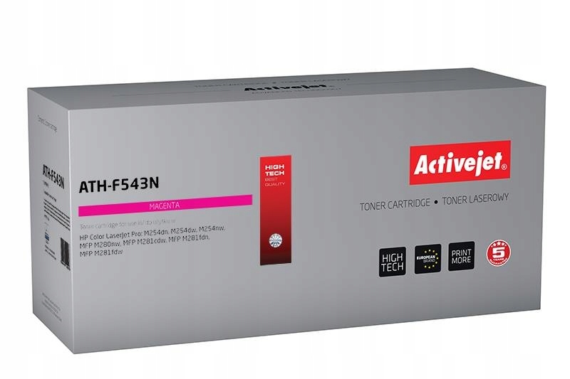 Toner ActiveJet pre HP ATH-F543N červený (purpurový)