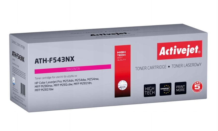 Toner ActiveJet pre HP ATH-F543NX červený (purpurový)