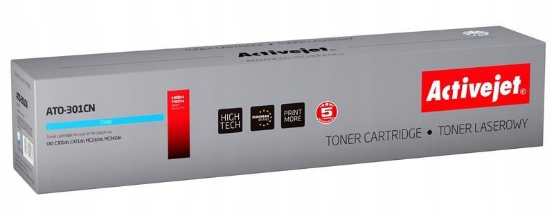 Toner ActiveJet pre OKI ATO-301CN modrý (azúrový)
