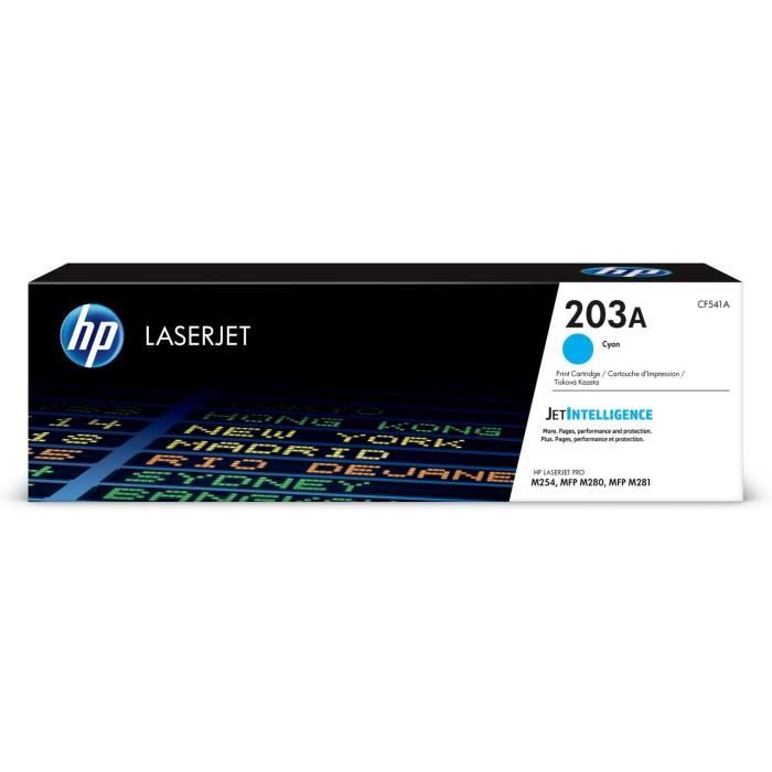 Azúrový toner HP 203A CF541A