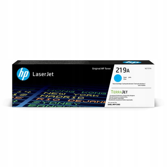 Azúrový toner HP 219A W2191A