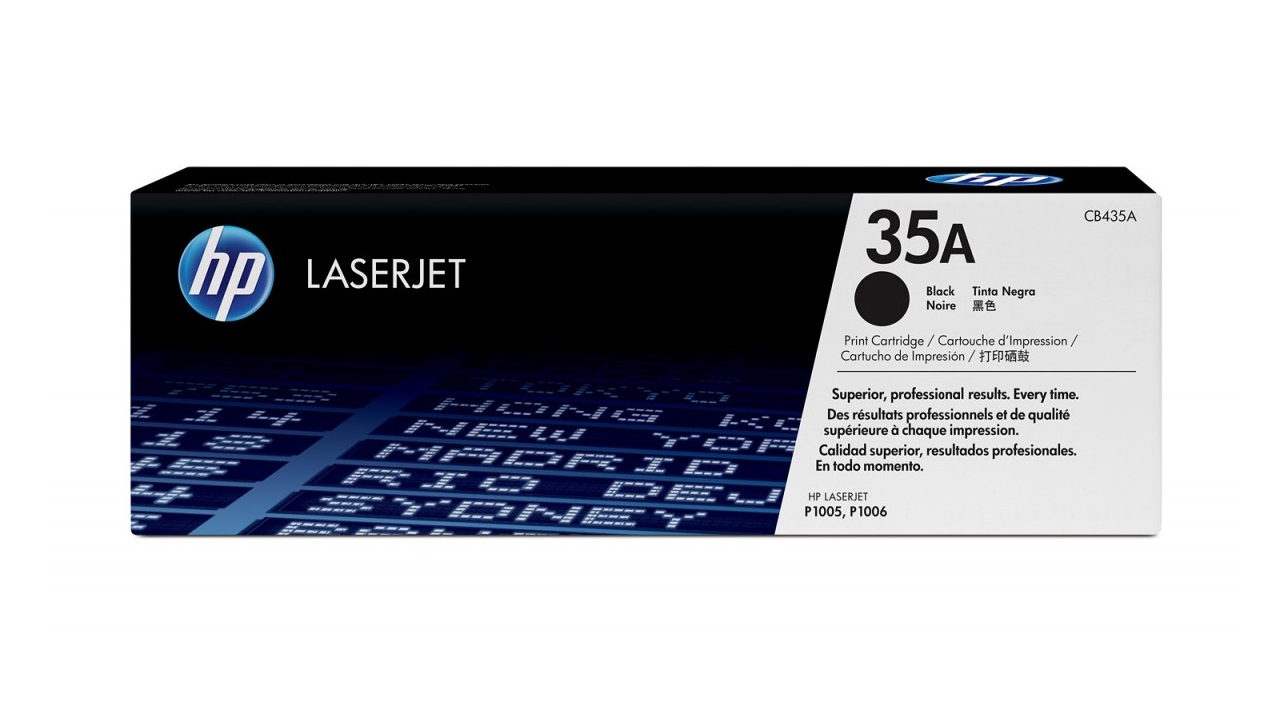 Čierny toner HP 35A CB435A