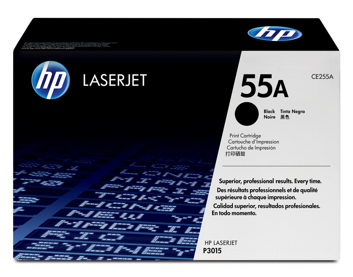 Čierny toner HP CE255A
