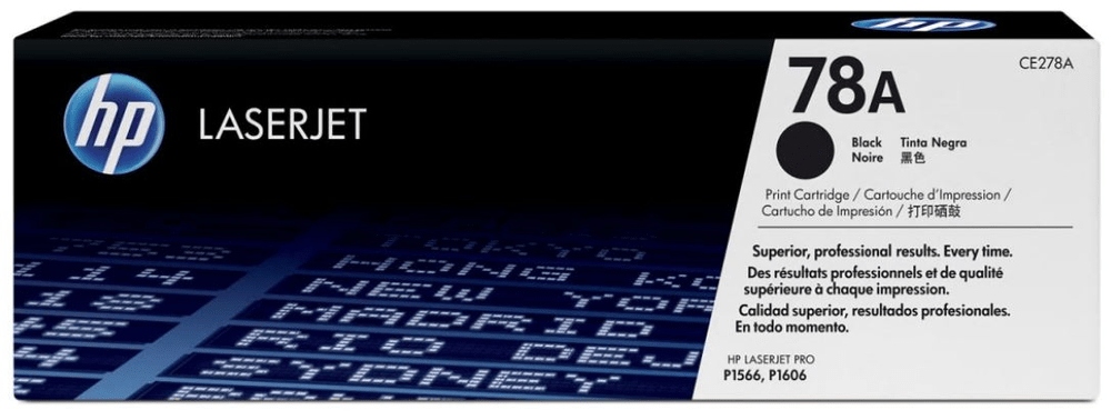 Čierny toner HP CE278A